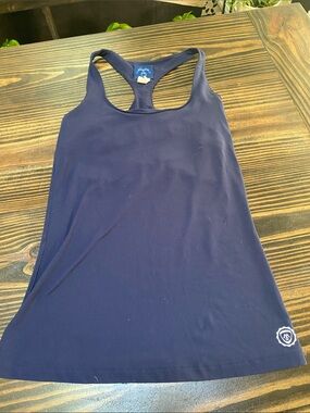 Martin + Osa Navy Racerback Tank Top - size Small